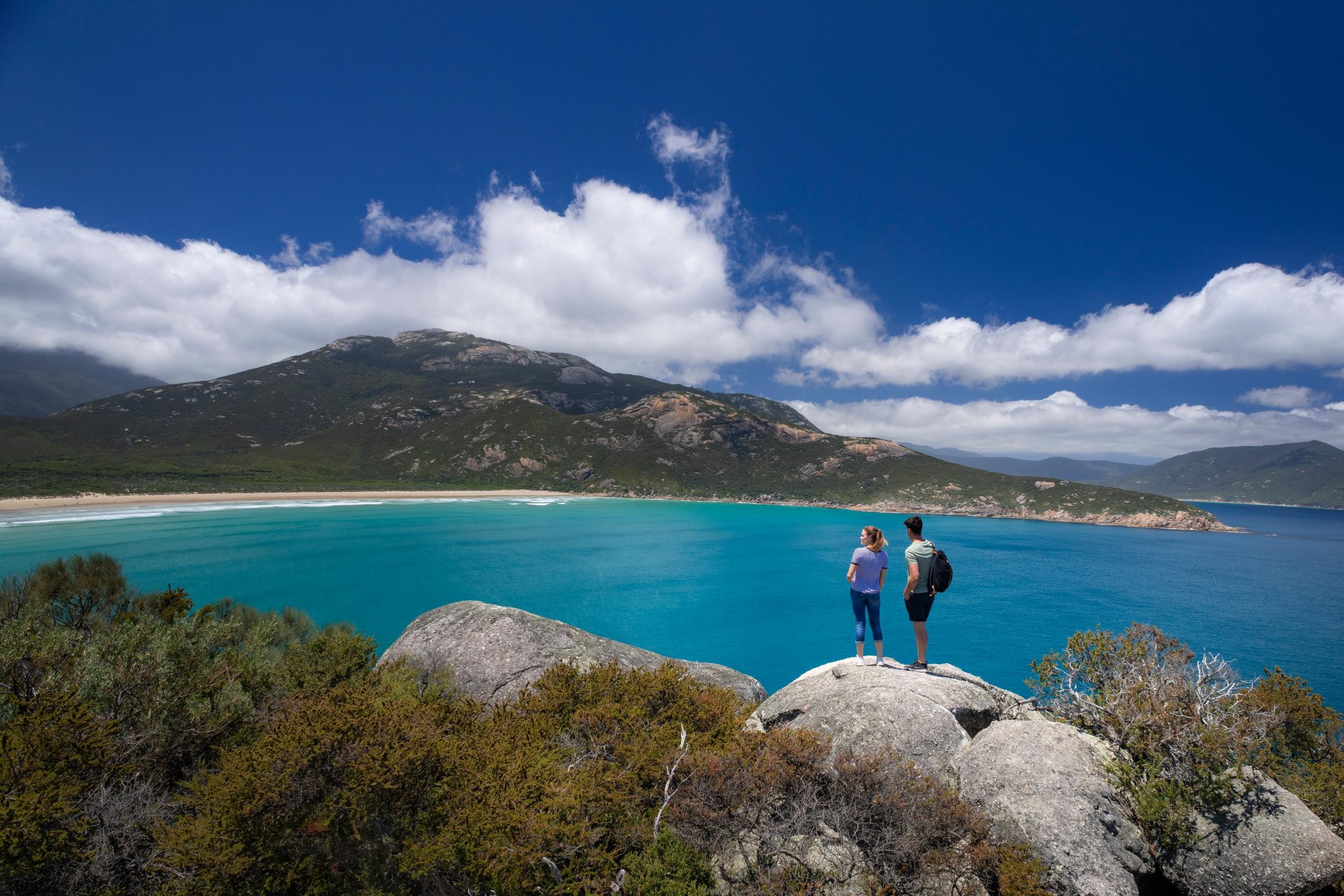 The summit of Mount Oberon provides a breathtaking 360-degree panorama of the park's dramatic coastline and offshore islands. The summit of Mount Oberon provides a breathtaking 360-degree panorama of the park's dramatic coastline and offshore islands.